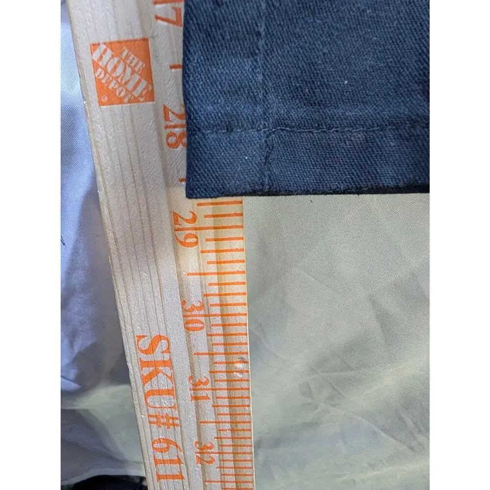 Dickies Navy Blue Chino Mens 36x28 Casual Workwear‎ Pants Straight Relaxed Fit